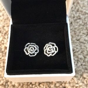 Pandora Rose earrings